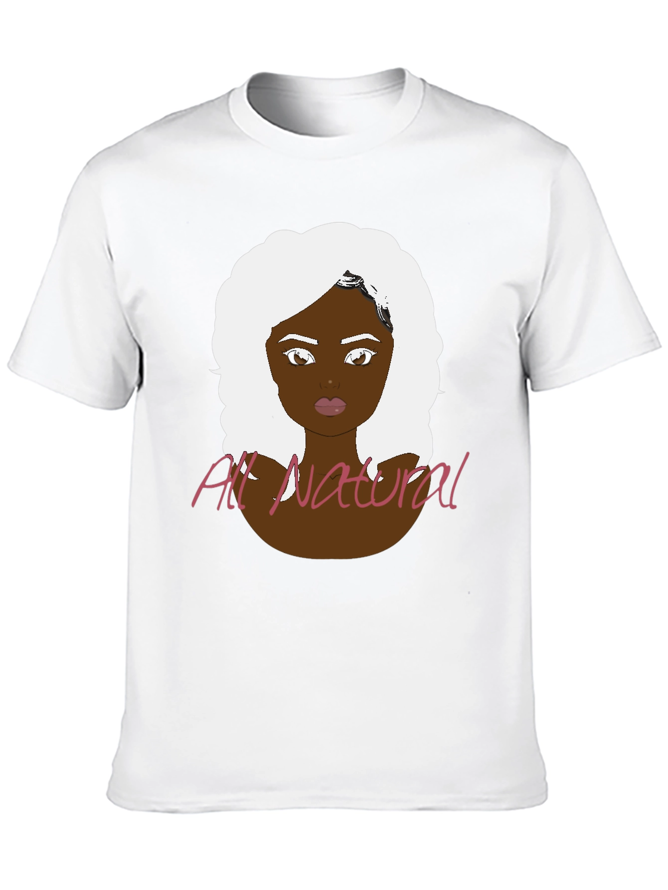 All Natural Woman Graphic Tee - Black