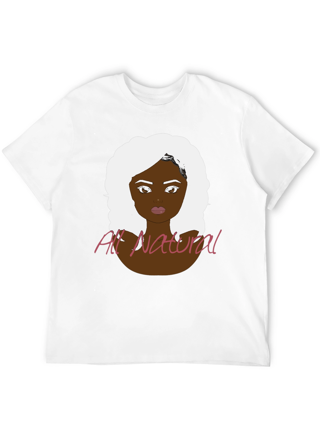 All Natural Woman Graphic Tee - Black