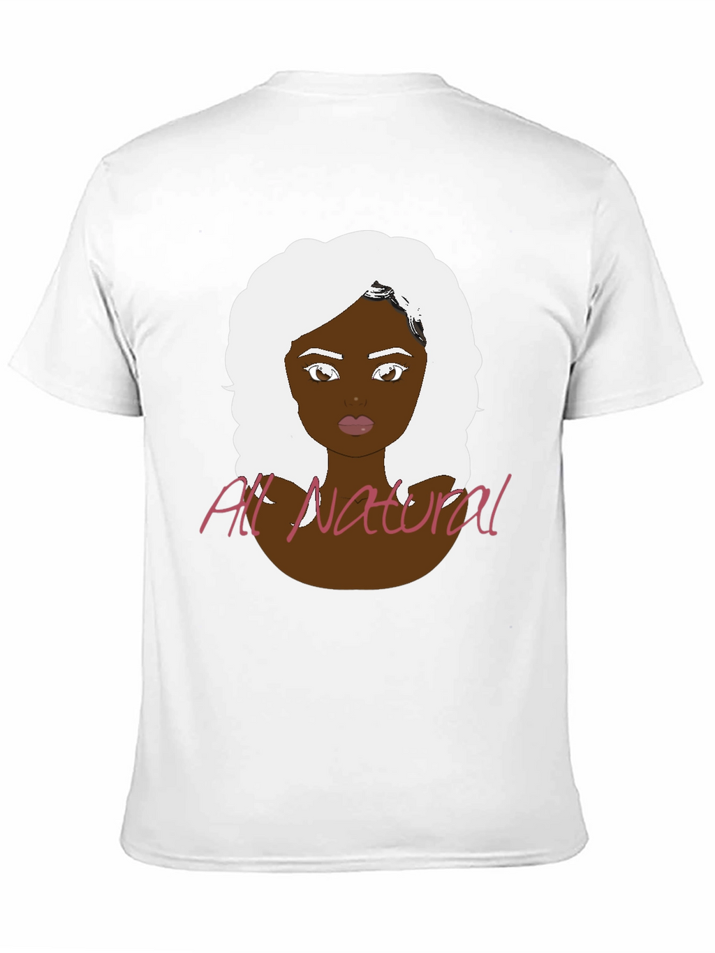 All Natural Woman Graphic Tee - Black