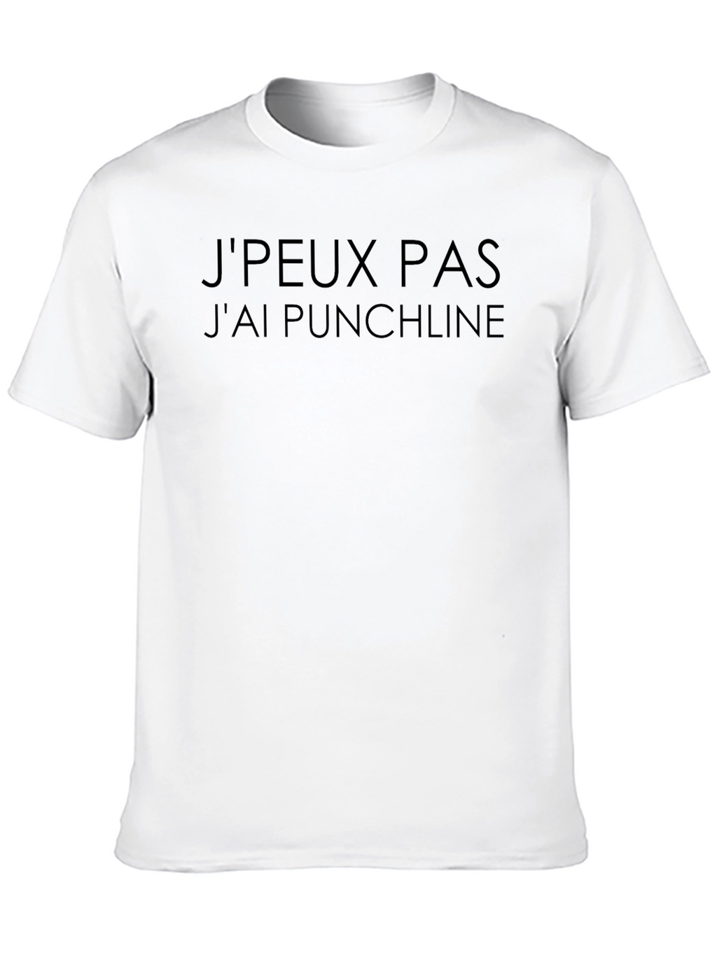 Jpeux Pas Jai Punchline Black T-Shirt