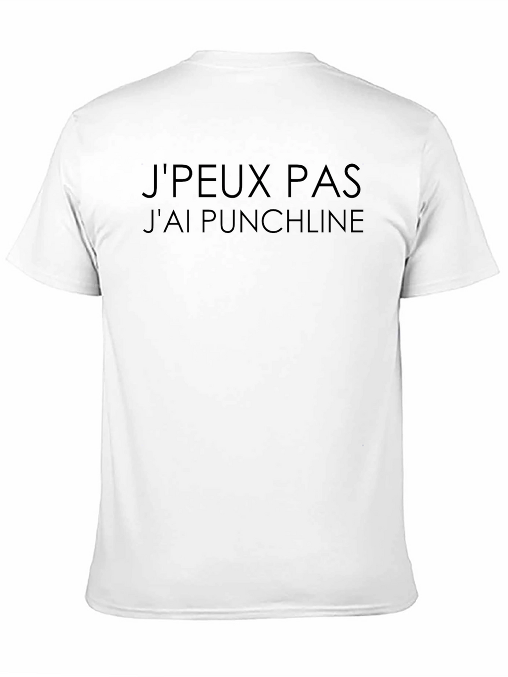 Jpeux Pas Jai Punchline Black T-Shirt