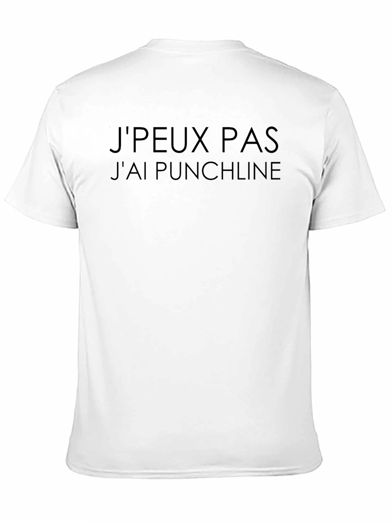 Jpeux Pas Jai Punchline Black T-Shirt