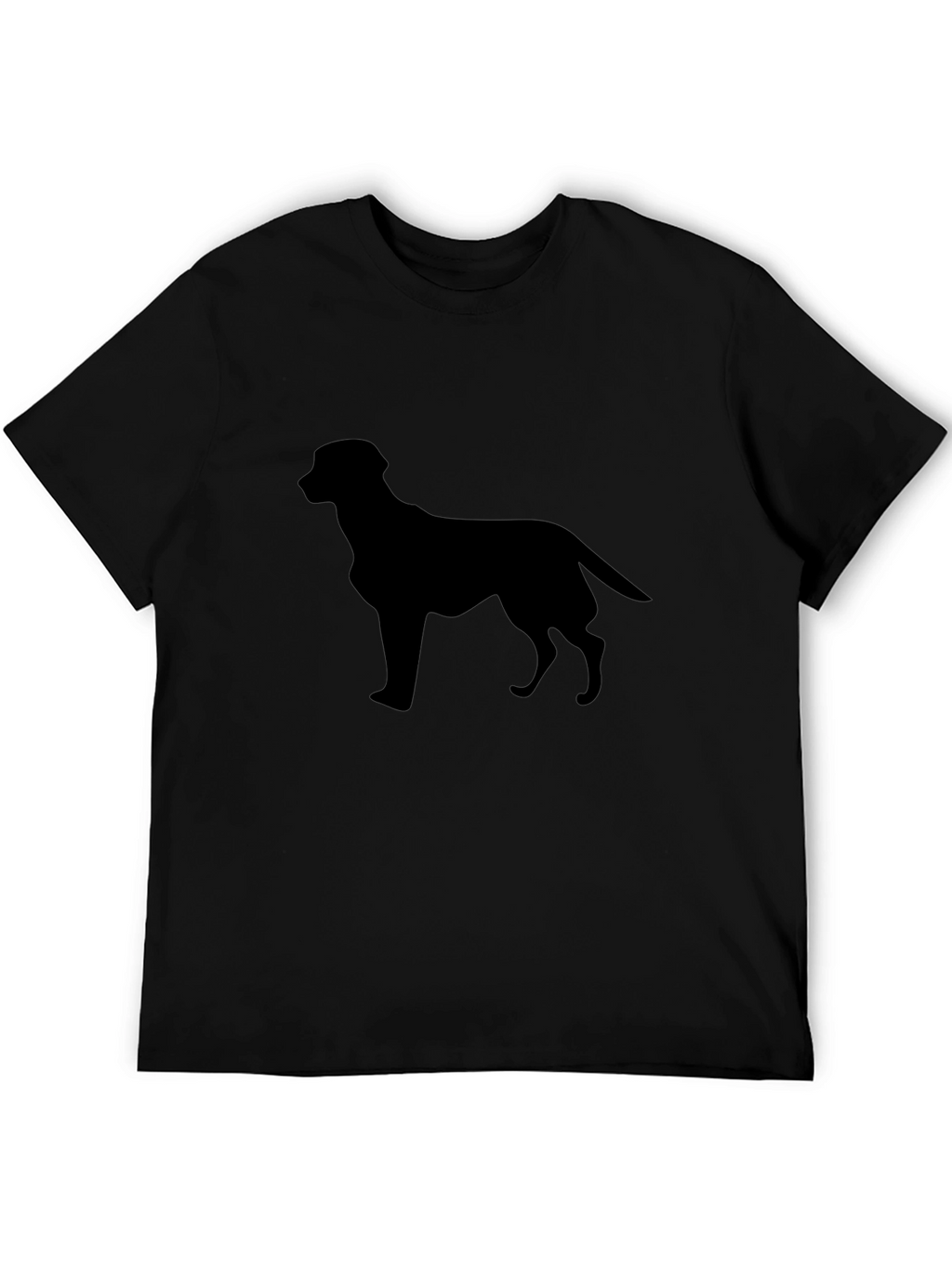 Black Dog Silhouette Graphic Tee