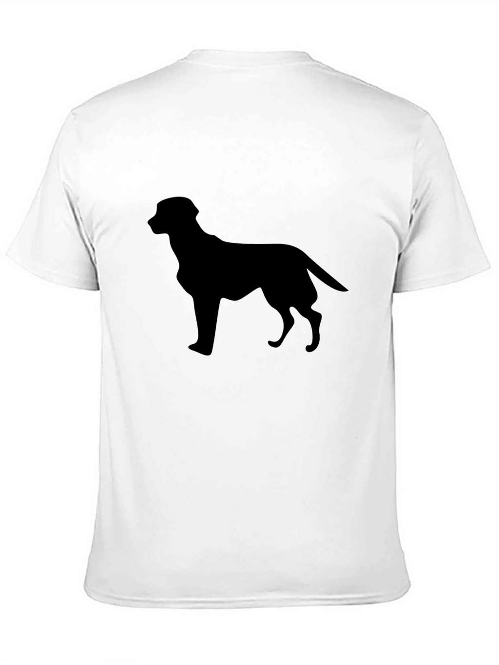 Black Dog Silhouette Graphic Tee