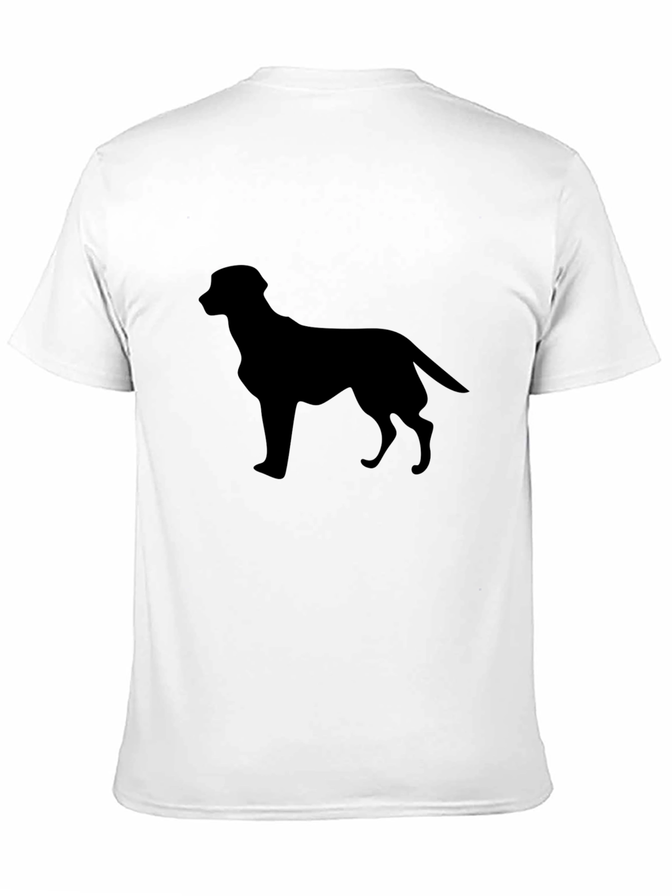 Black Dog Silhouette Graphic Tee