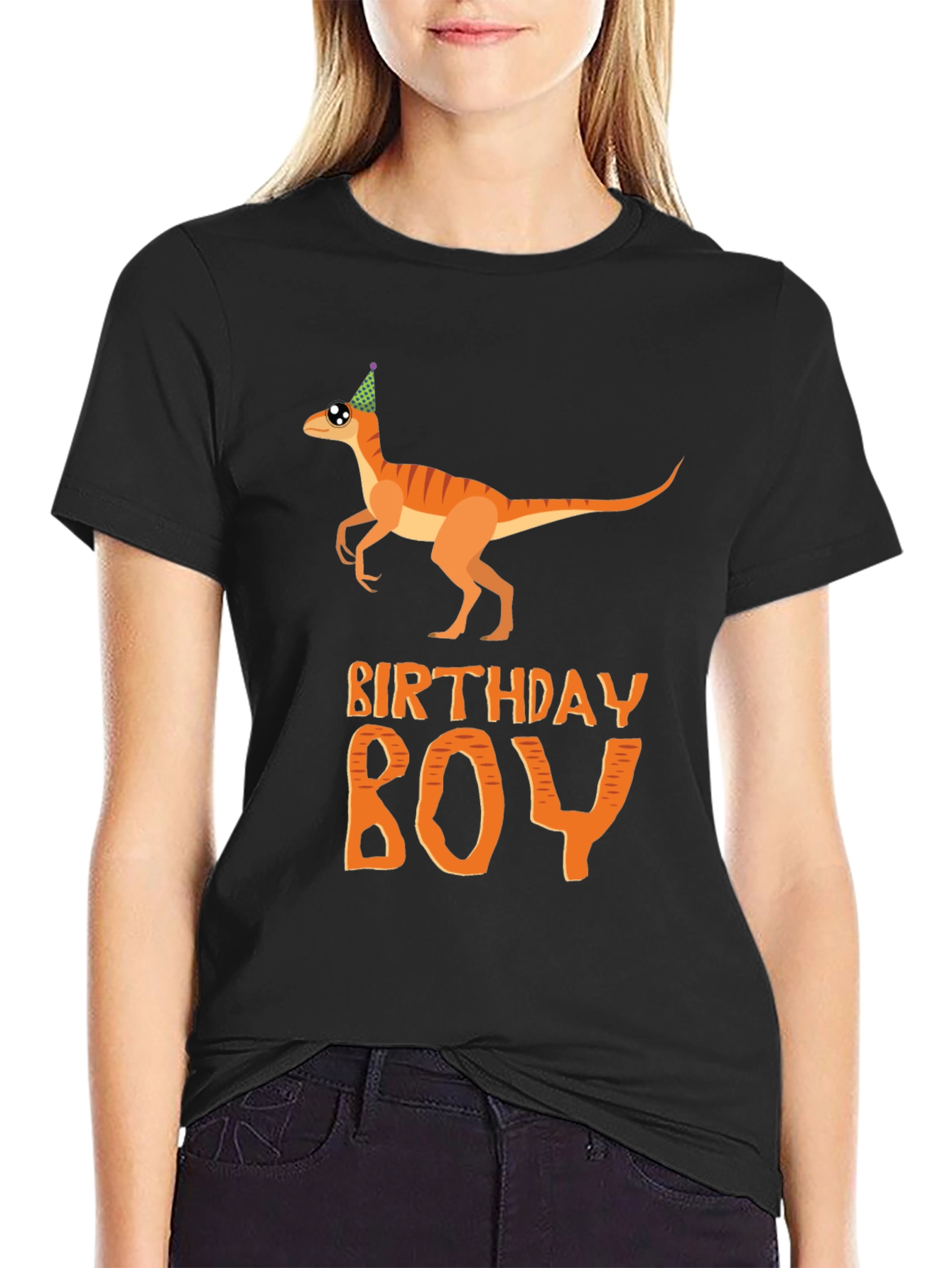 Birthday Boy T-Shirt Dinosaur Party Tee