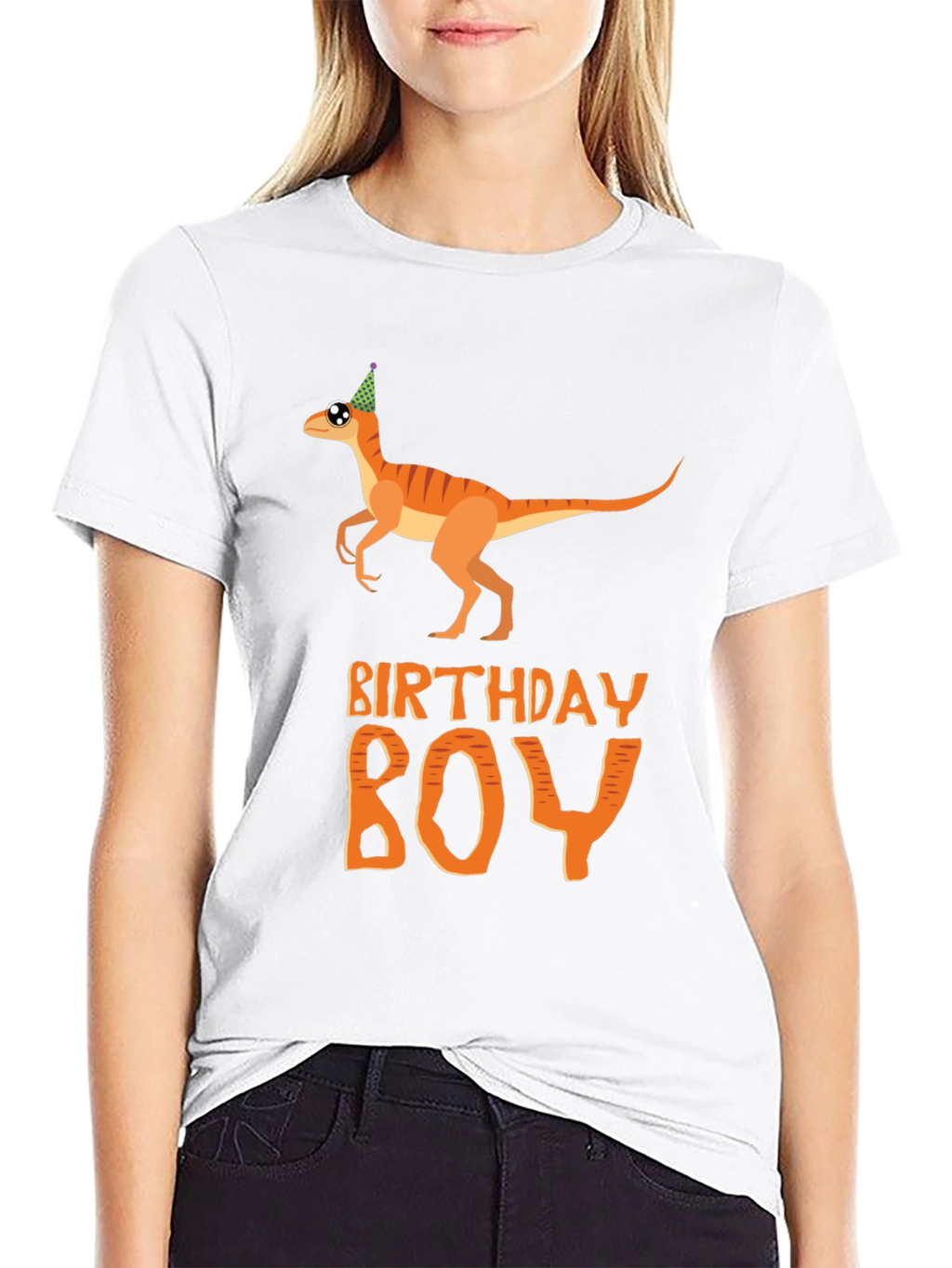 Birthday Boy T-Shirt Dinosaur Party Tee