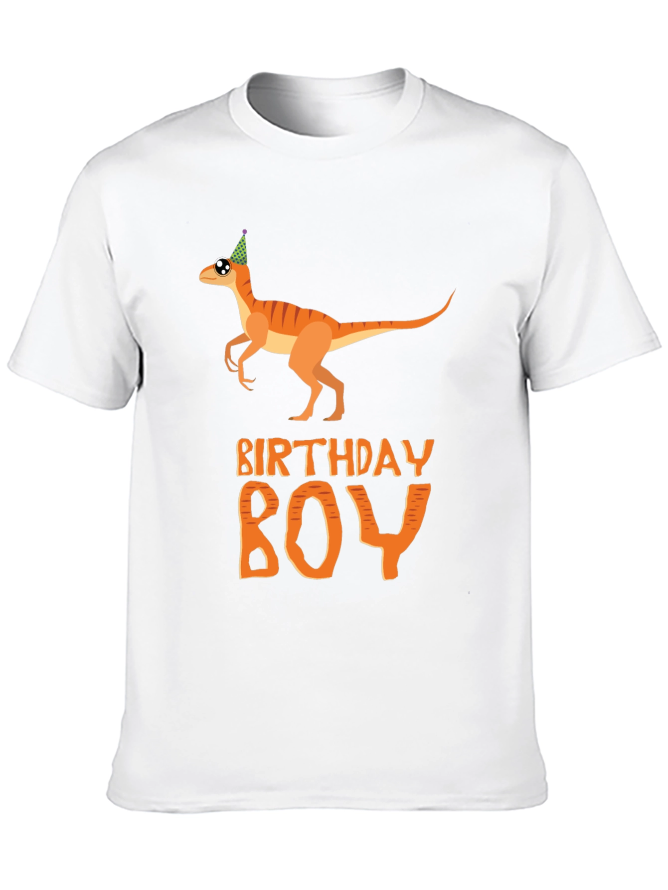 Birthday Boy T-Shirt Dinosaur Party Tee