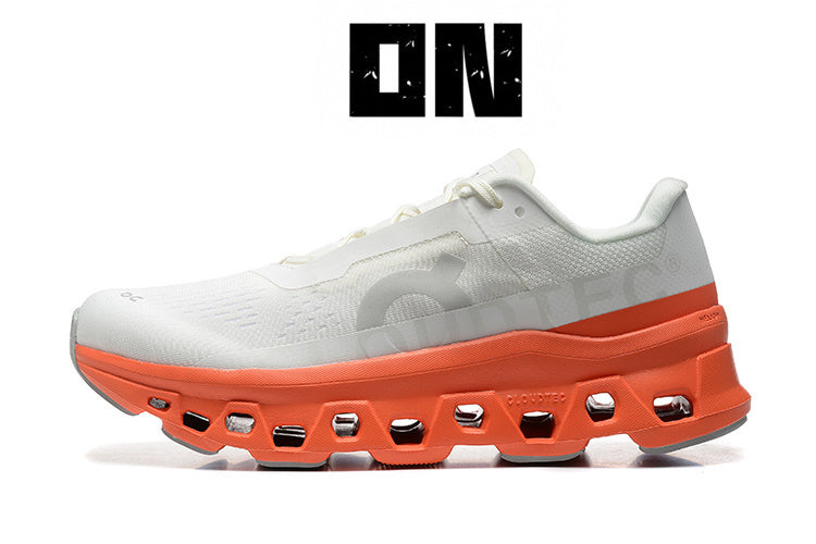 On Running Cloudmonster Sneakers Orange-white