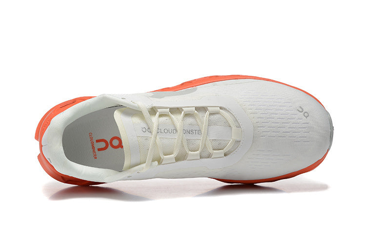 On Running Cloudmonster Sneakers Orange-white