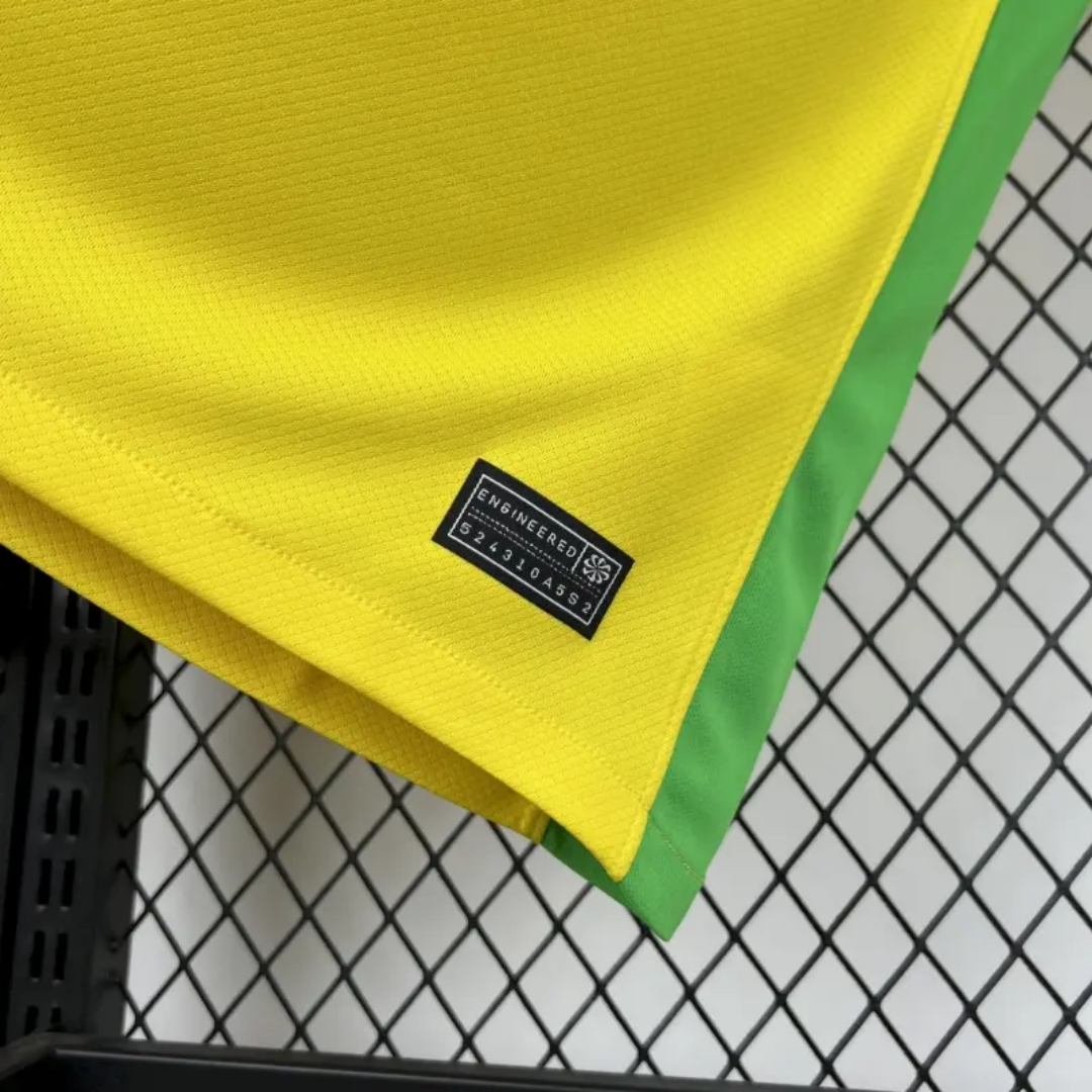 Men's Home Jersey For Brazil Women Team 2025