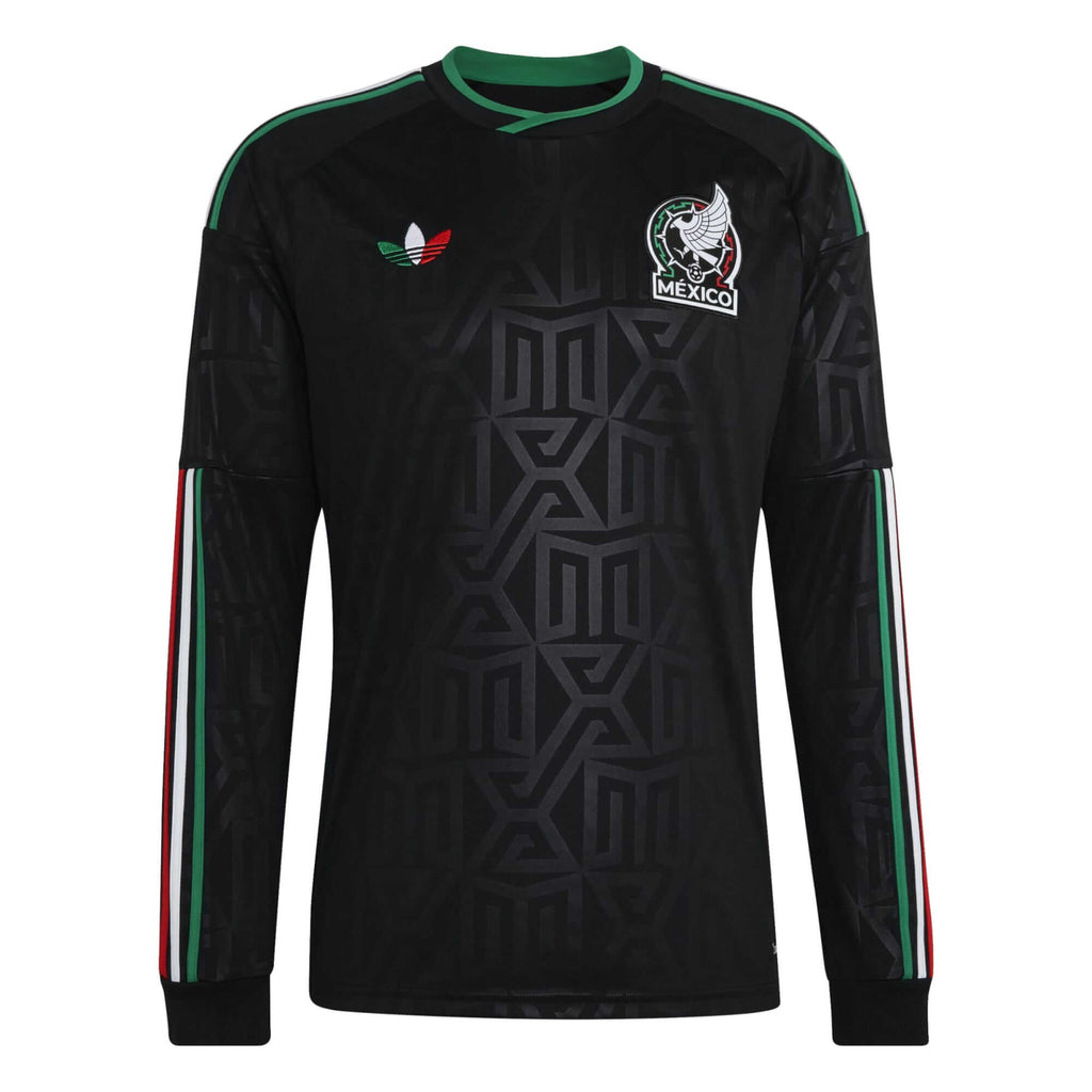 2026 Mexico Men's Stadium Third Long-Sleeve Soccer Jersey (Custom)
