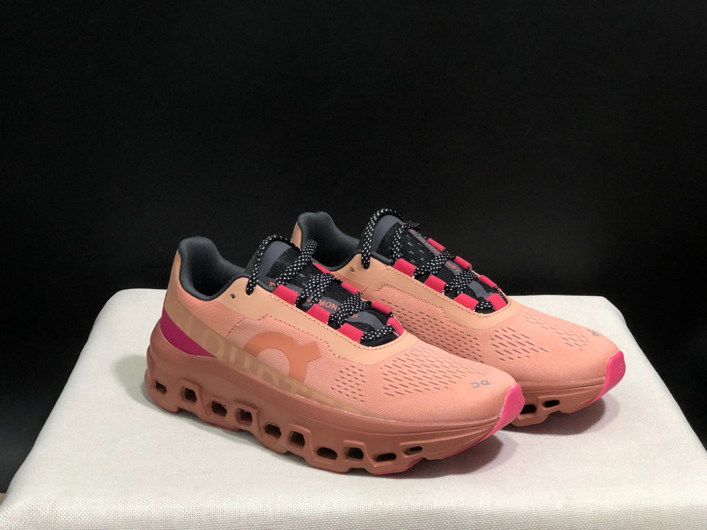 On Running Cloudmonster Sneakers Rose Pink