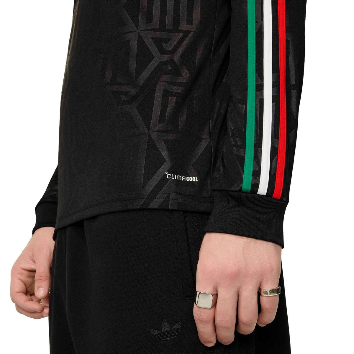 2026 Mexico Men's Stadium Third Long-Sleeve Soccer Jersey (Custom)
