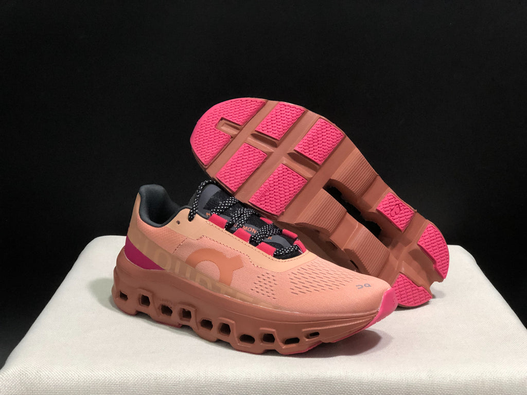 On Running Cloudmonster Sneakers Rose Pink