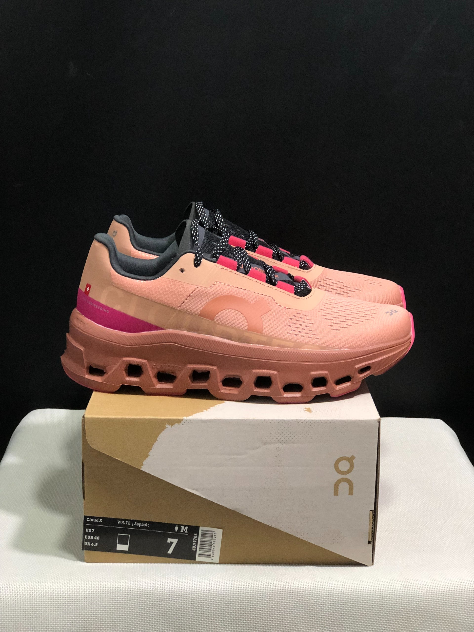 On Running Cloudmonster Sneakers Rose Pink