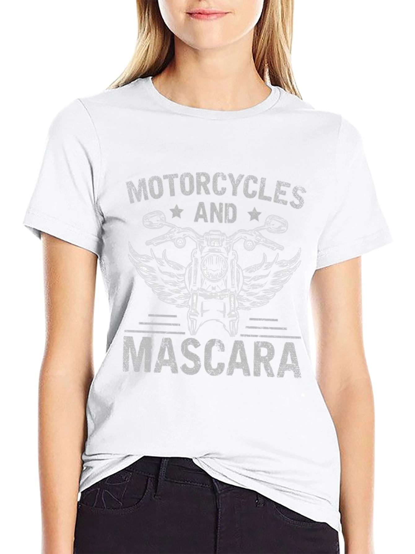Motorcycles & Mascara Graphic Tee