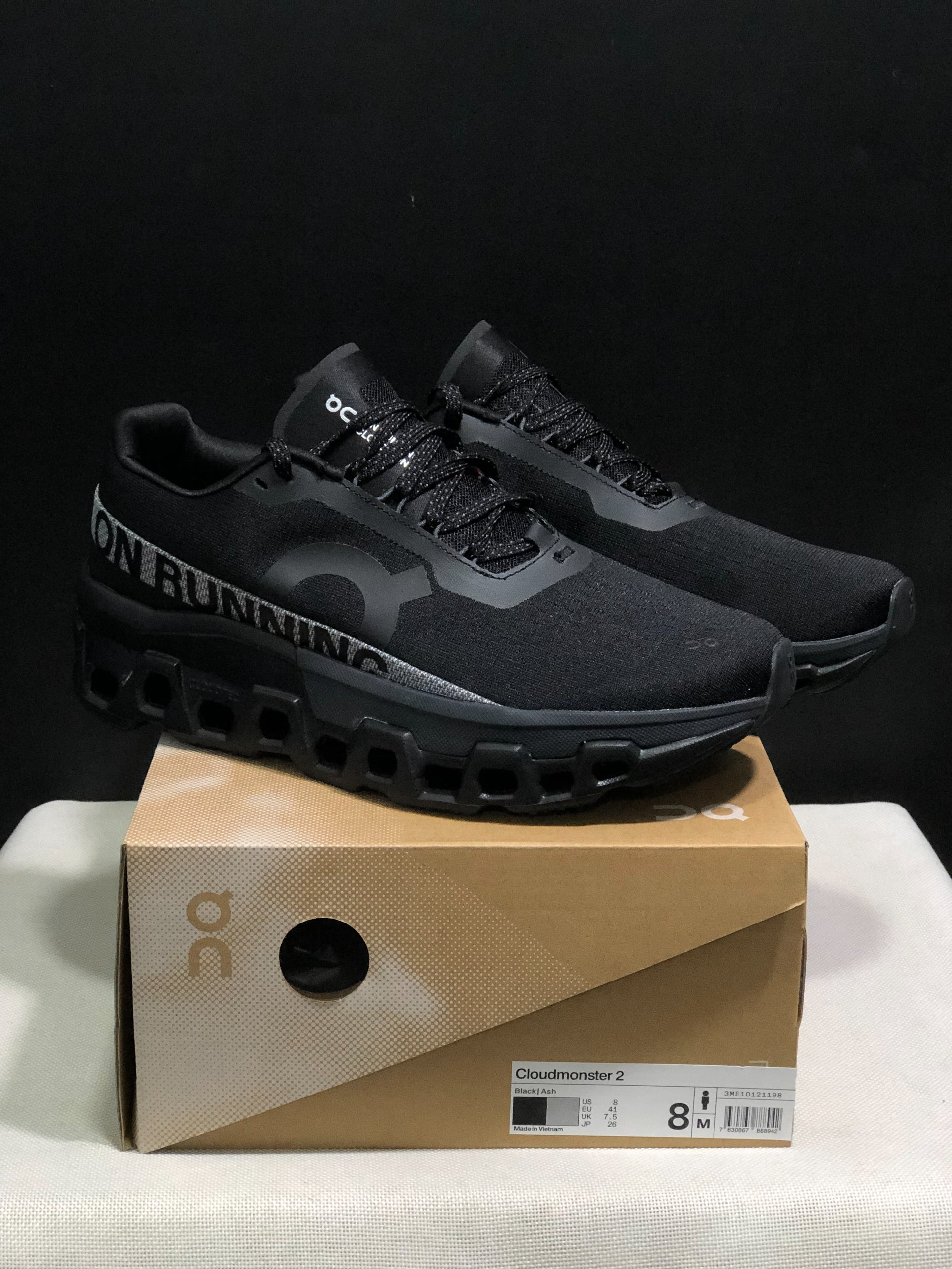On Running Cloudmonster Black