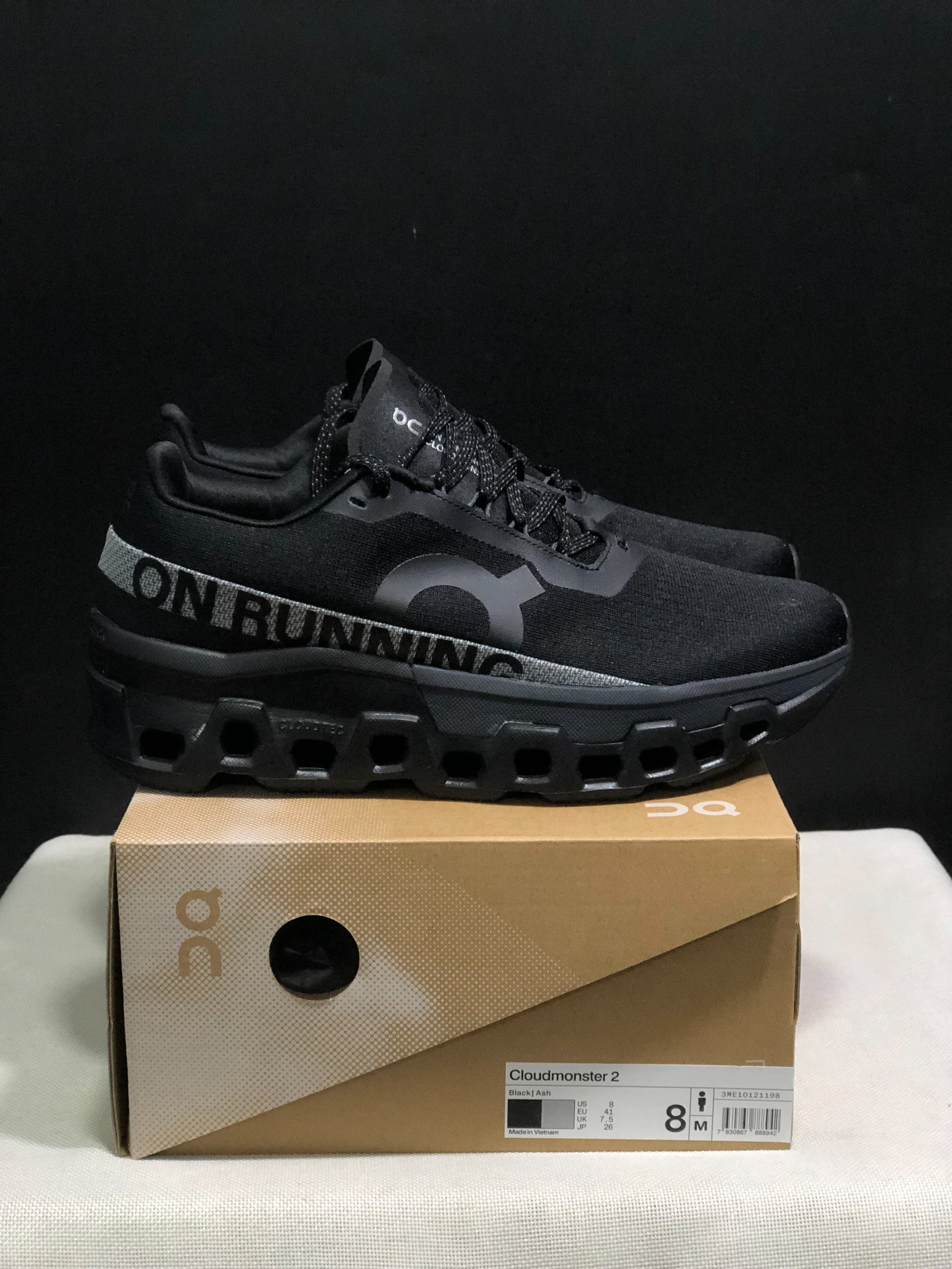 On Running Cloudmonster Black