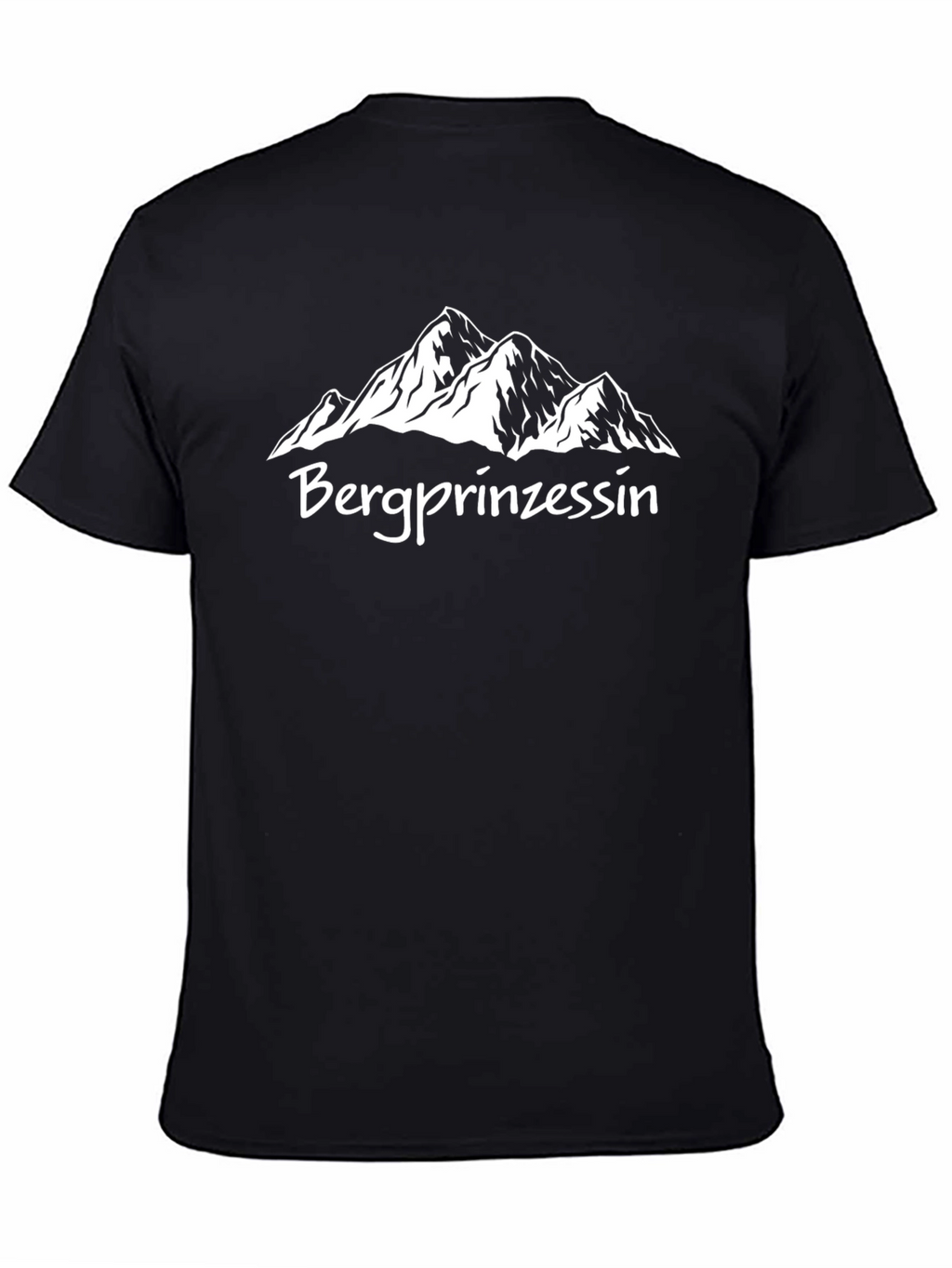 Bergprinzessin Mountain T-Shirt - Black