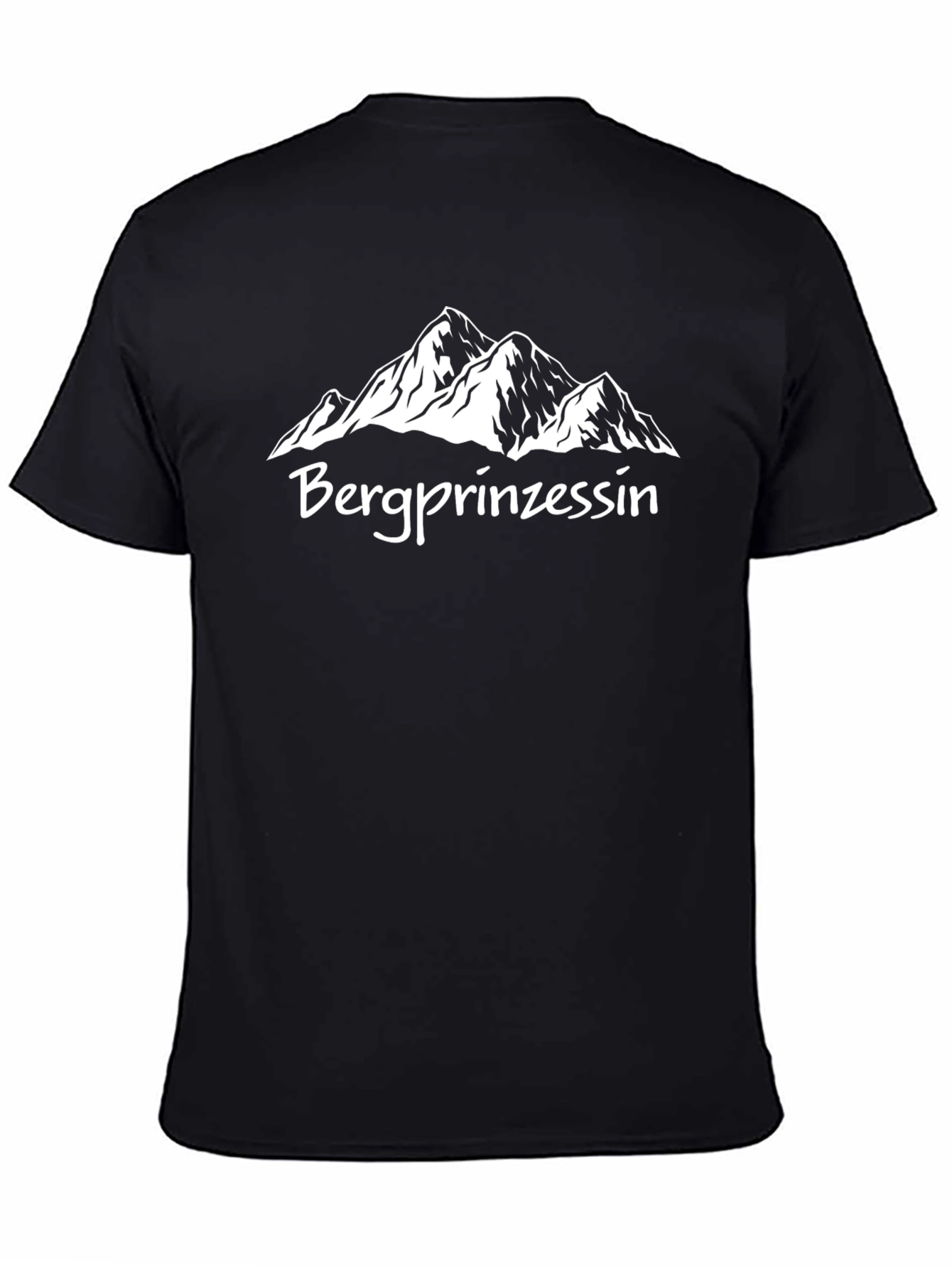 Bergprinzessin Mountain T-Shirt - Black
