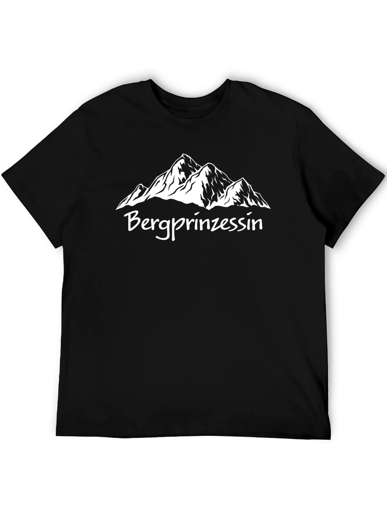 Bergprinzessin Mountain T-Shirt - Black
