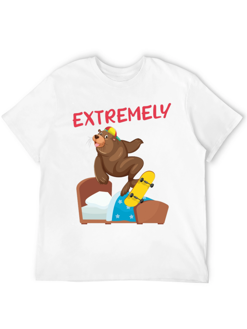 Bear Skateboard T-Shirt