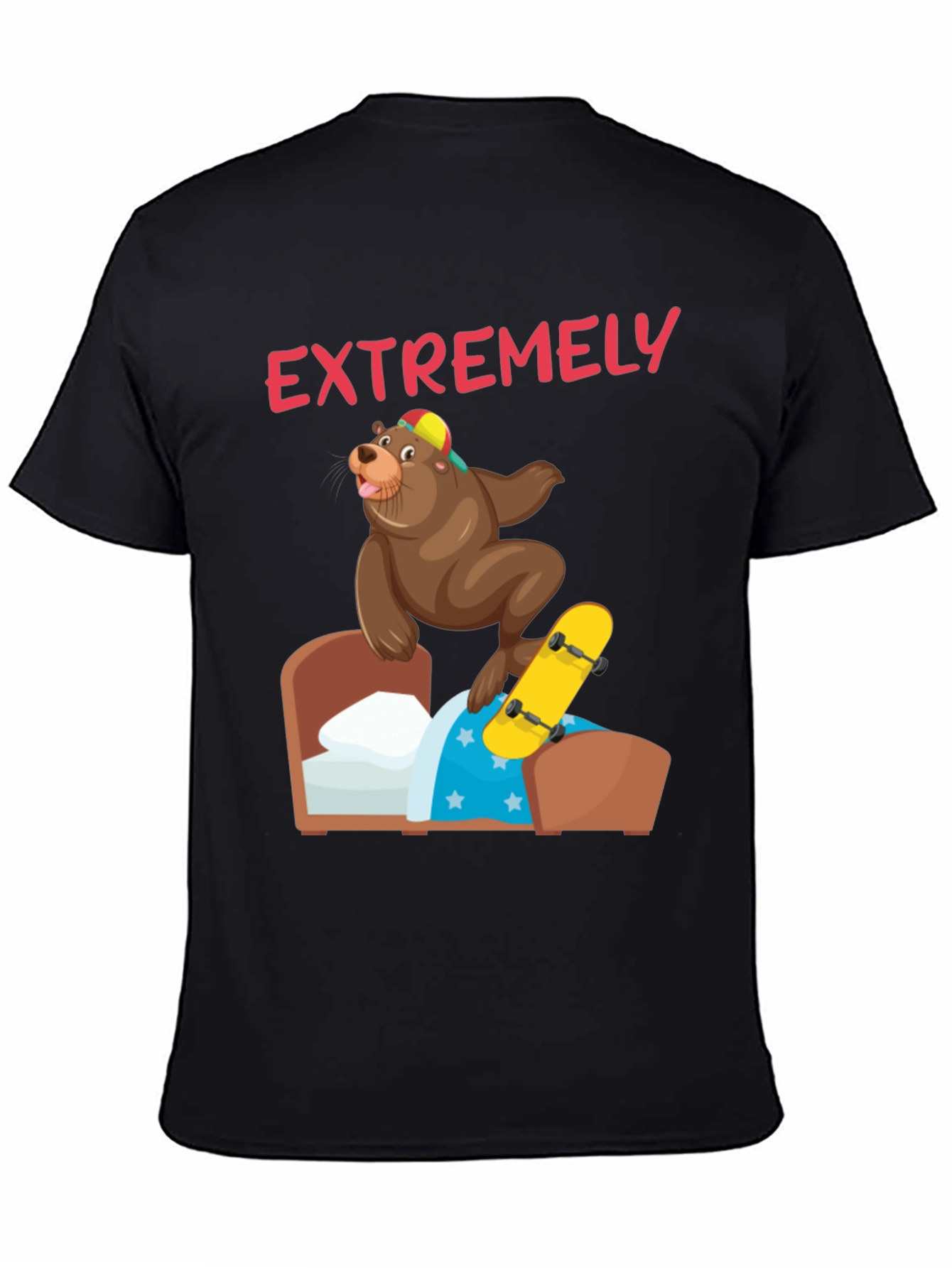 Bear Skateboard T-Shirt
