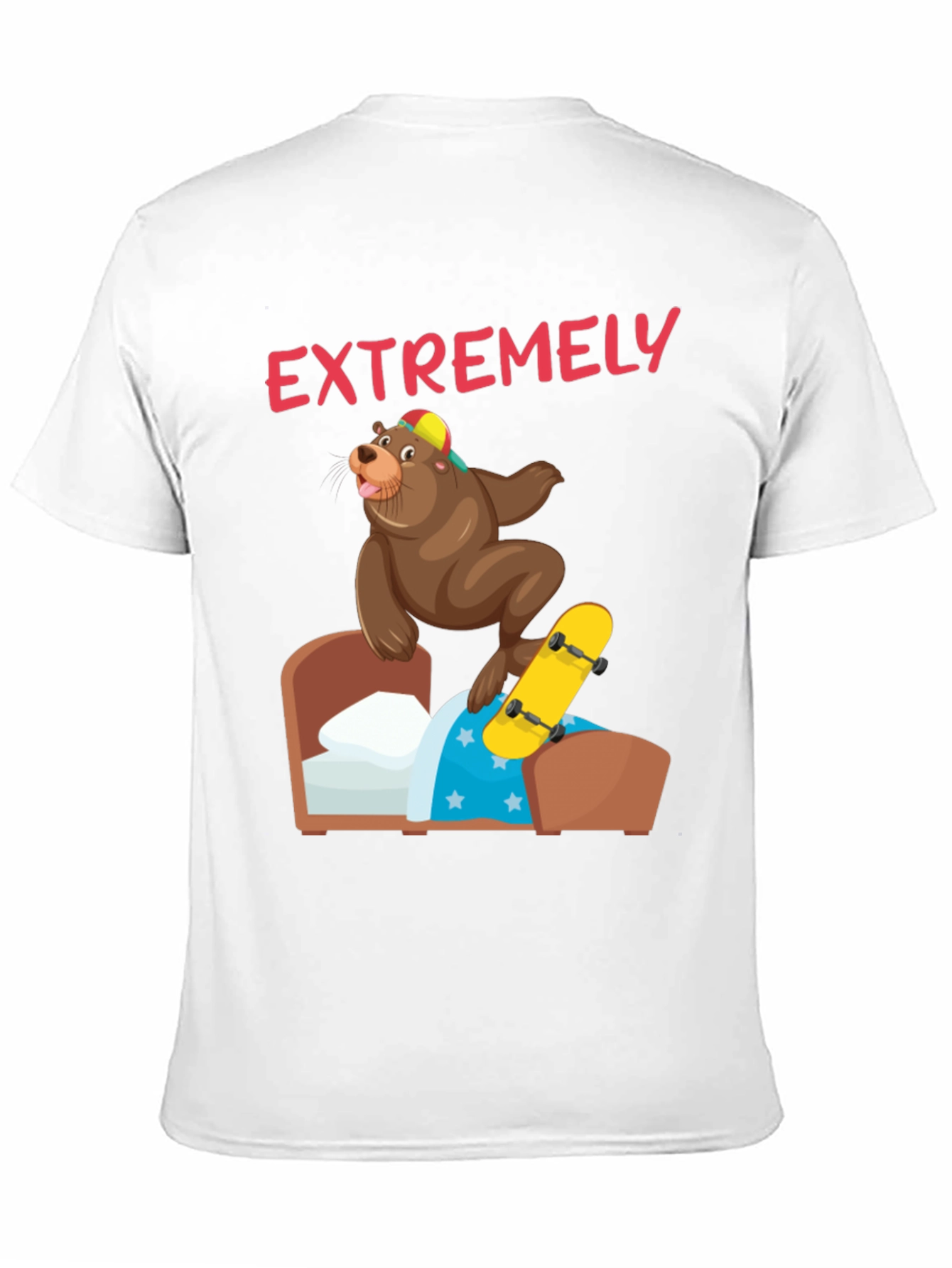 Bear Skateboard T-Shirt