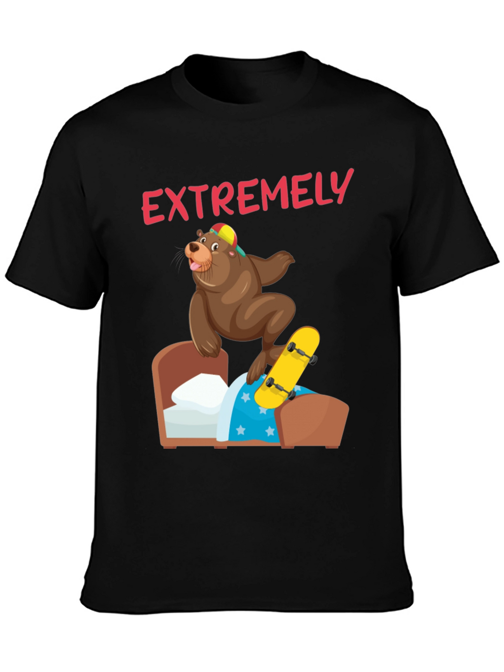 Bear Skateboard T-Shirt