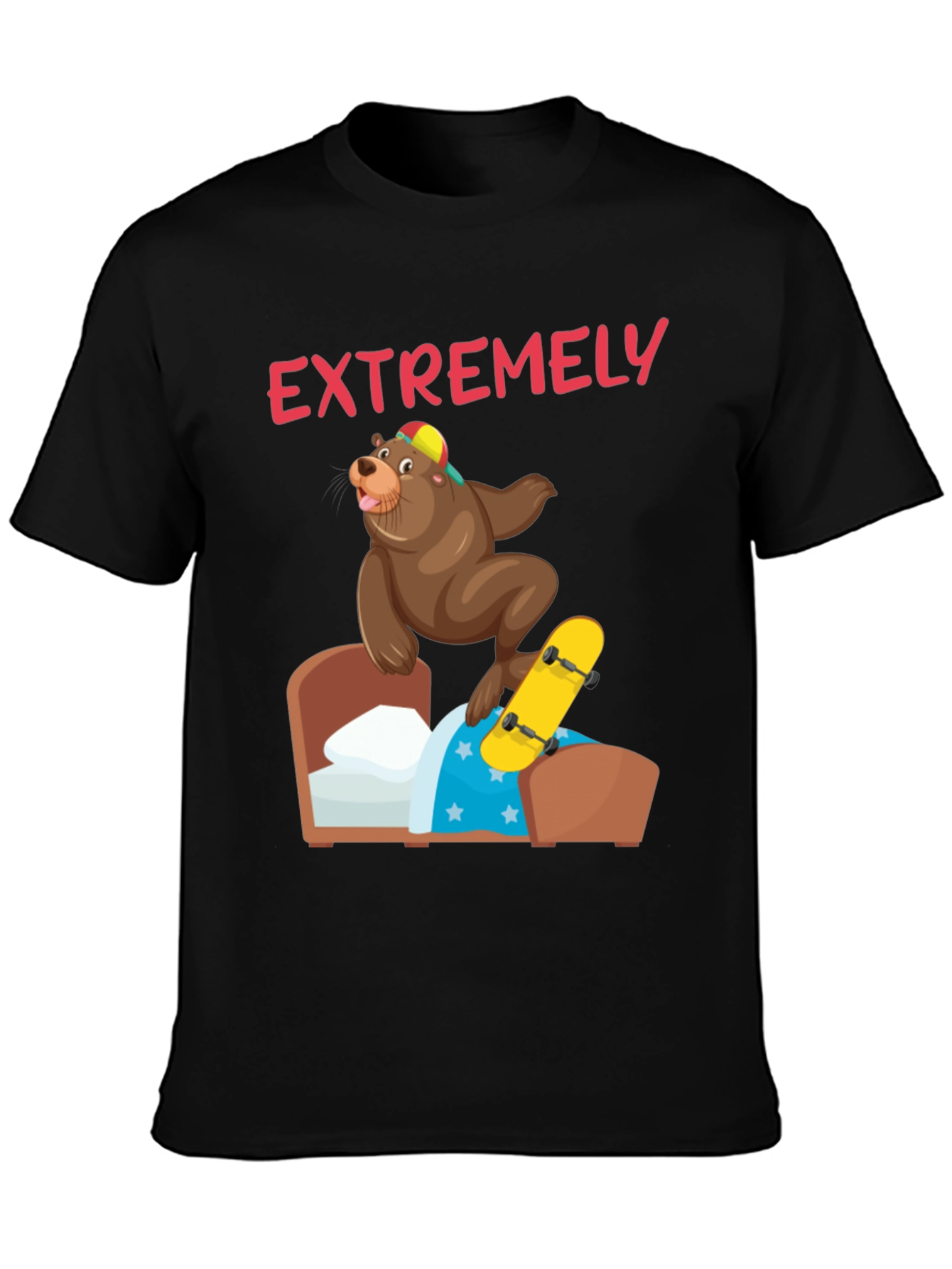 Bear Skateboard T-Shirt
