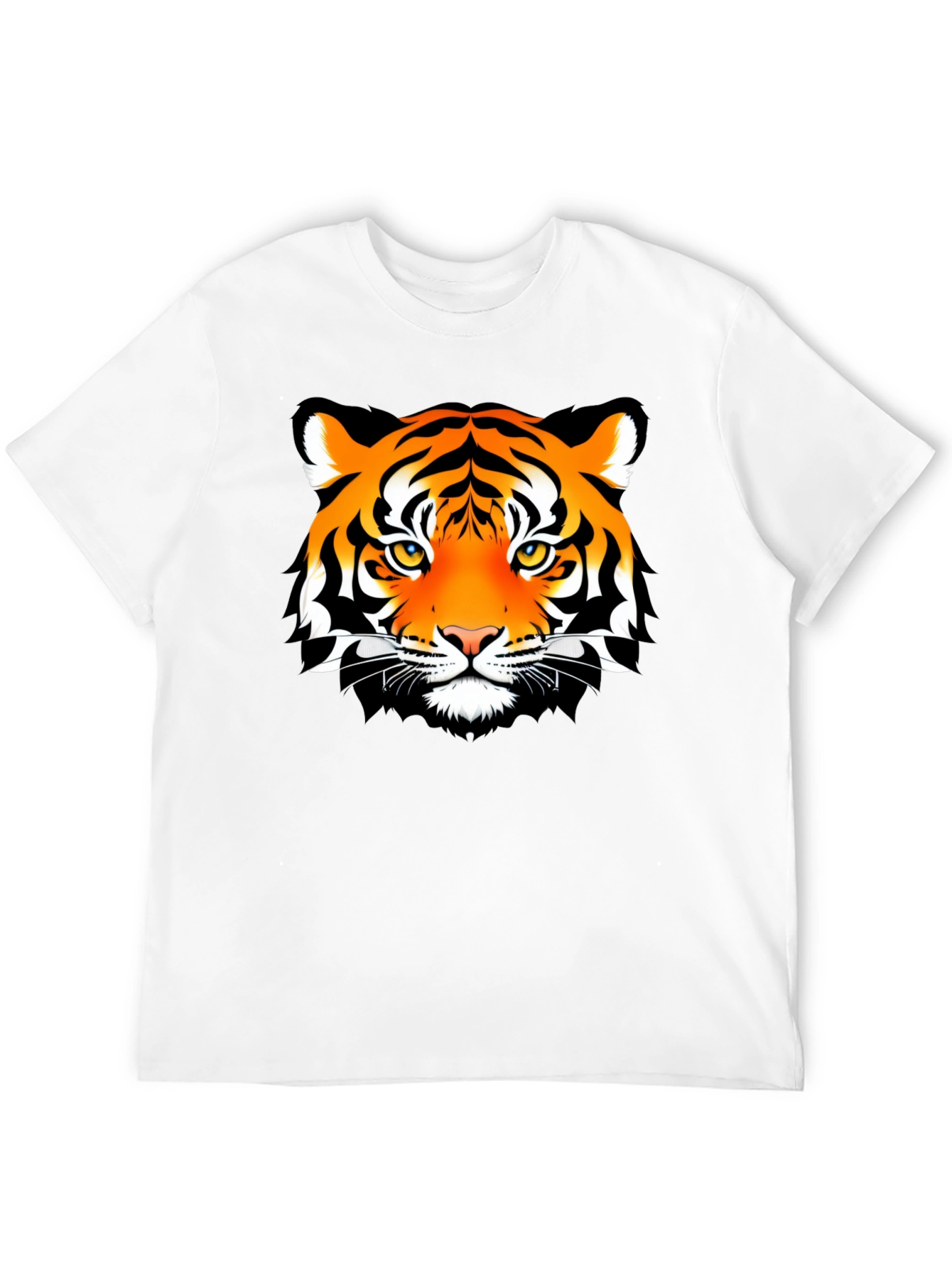 Bold Tiger Graphic T-Shirt