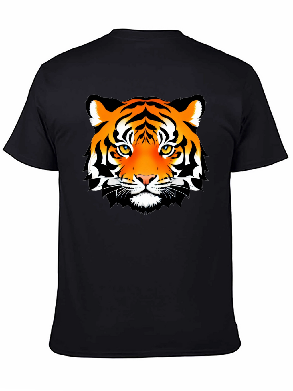 Bold Tiger Graphic T-Shirt