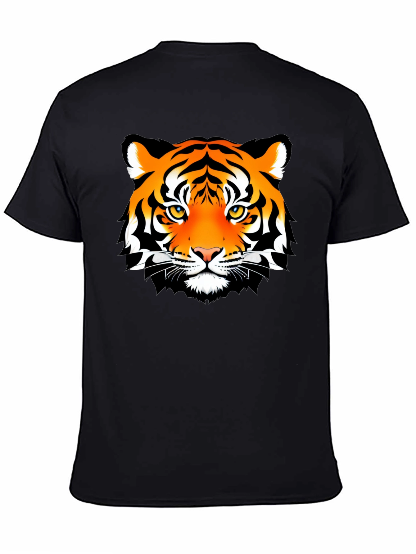 Bold Tiger Graphic T-Shirt