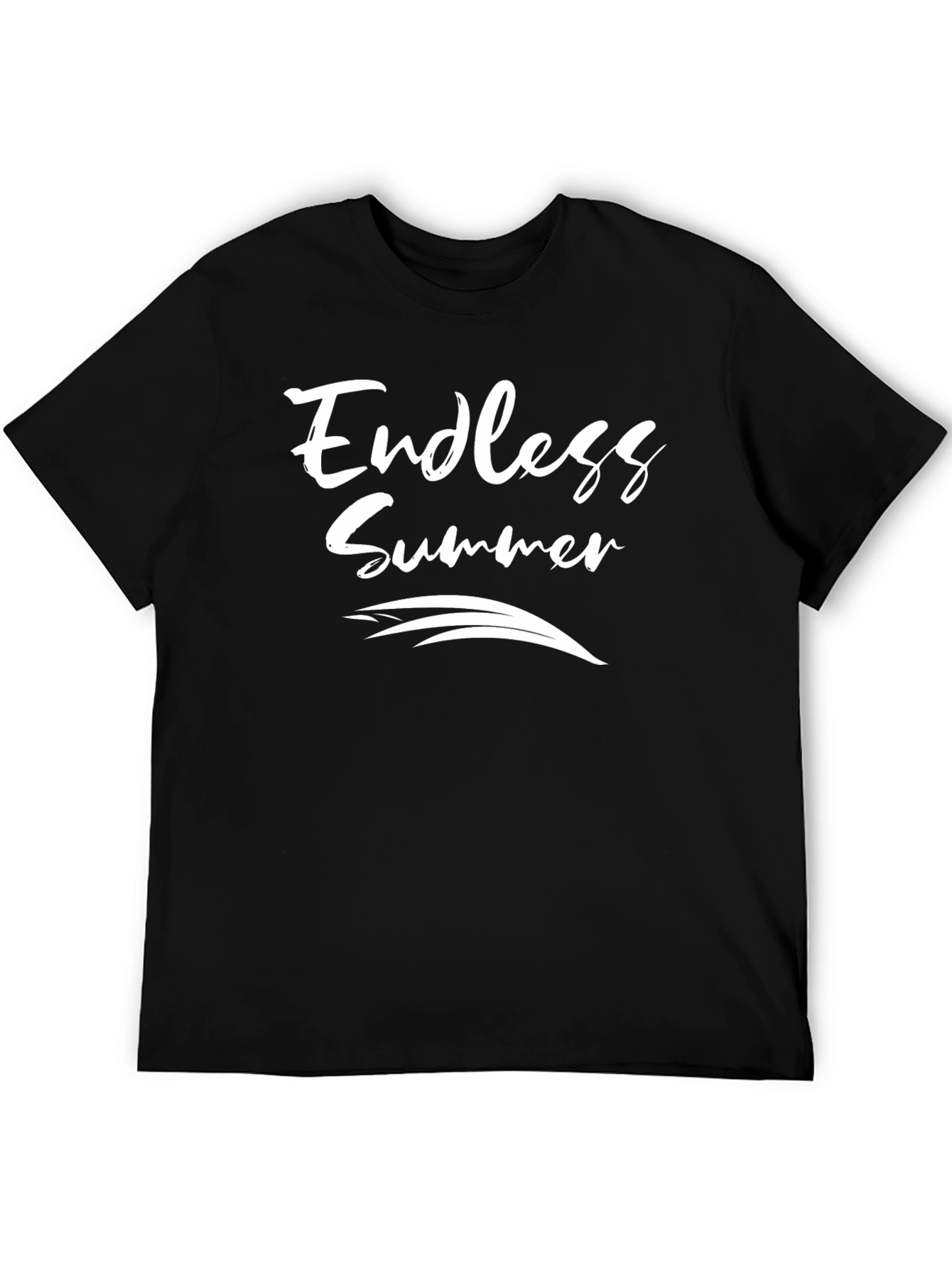 Endless Summer Graphic Tee - Stylish Black T-Shirt