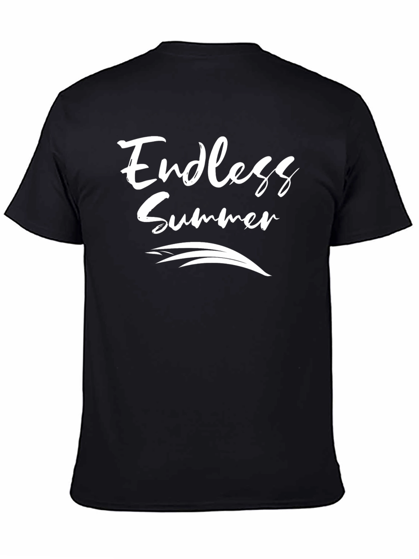 Endless Summer Graphic Tee - Stylish Black T-Shirt