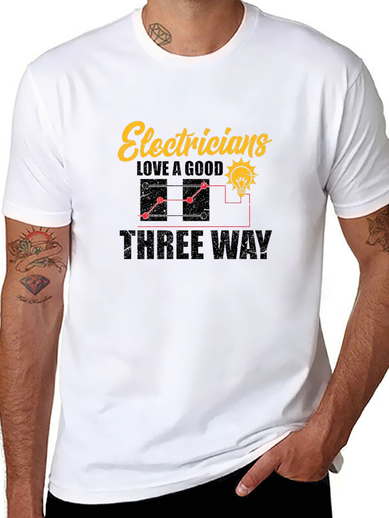 Electricians Three Way T-Shirt