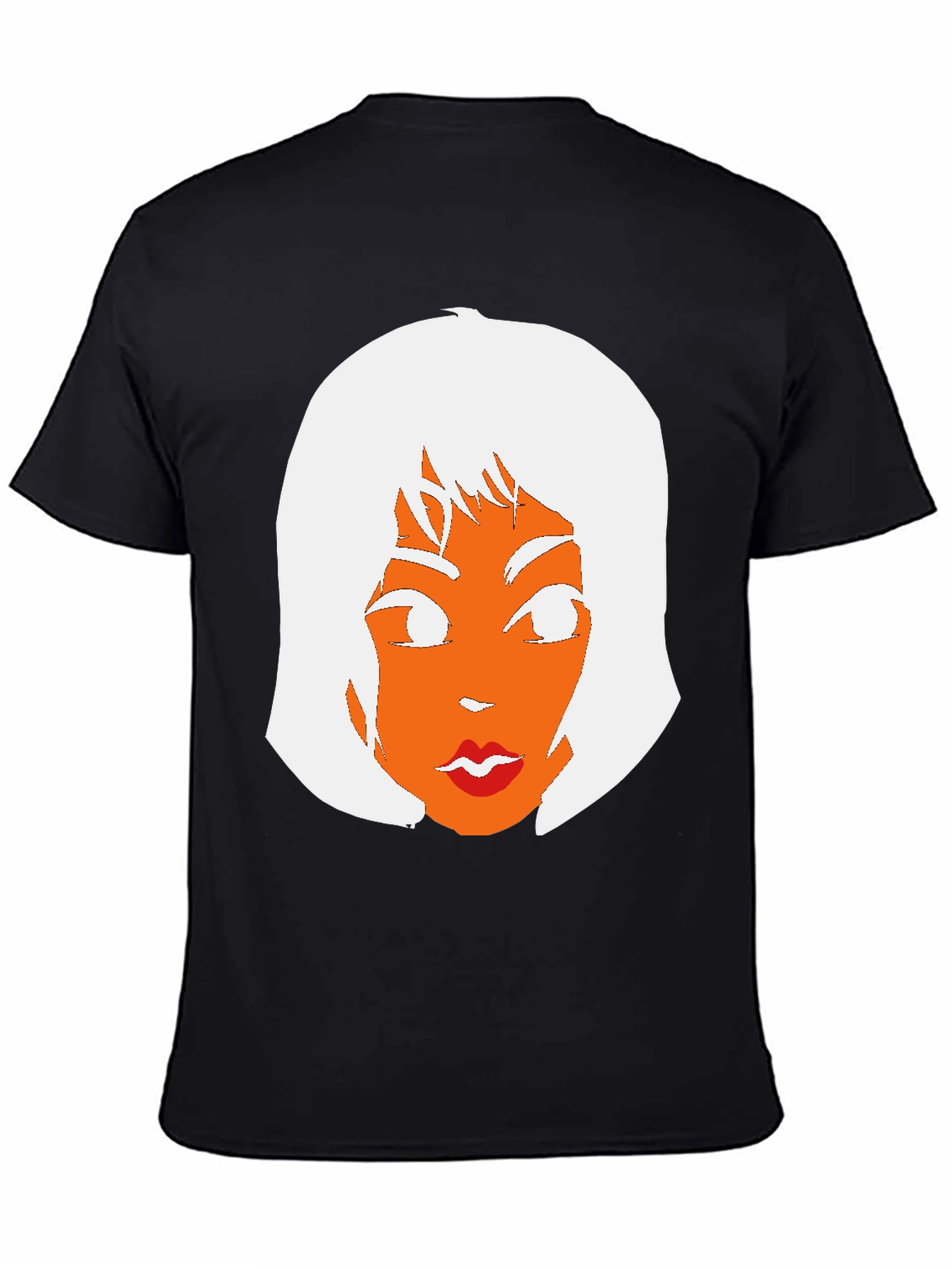 Pop Art Graphic Tee - Retro Womans Face