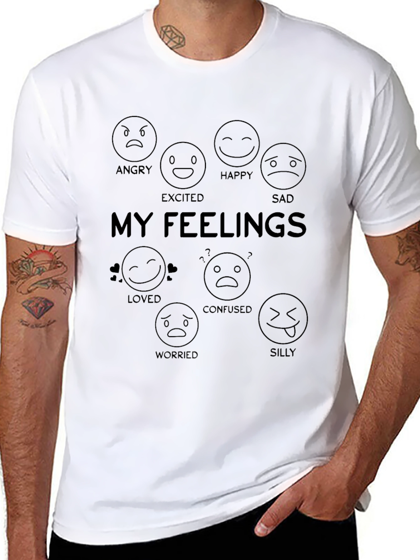 Emotional Expression T-Shirt