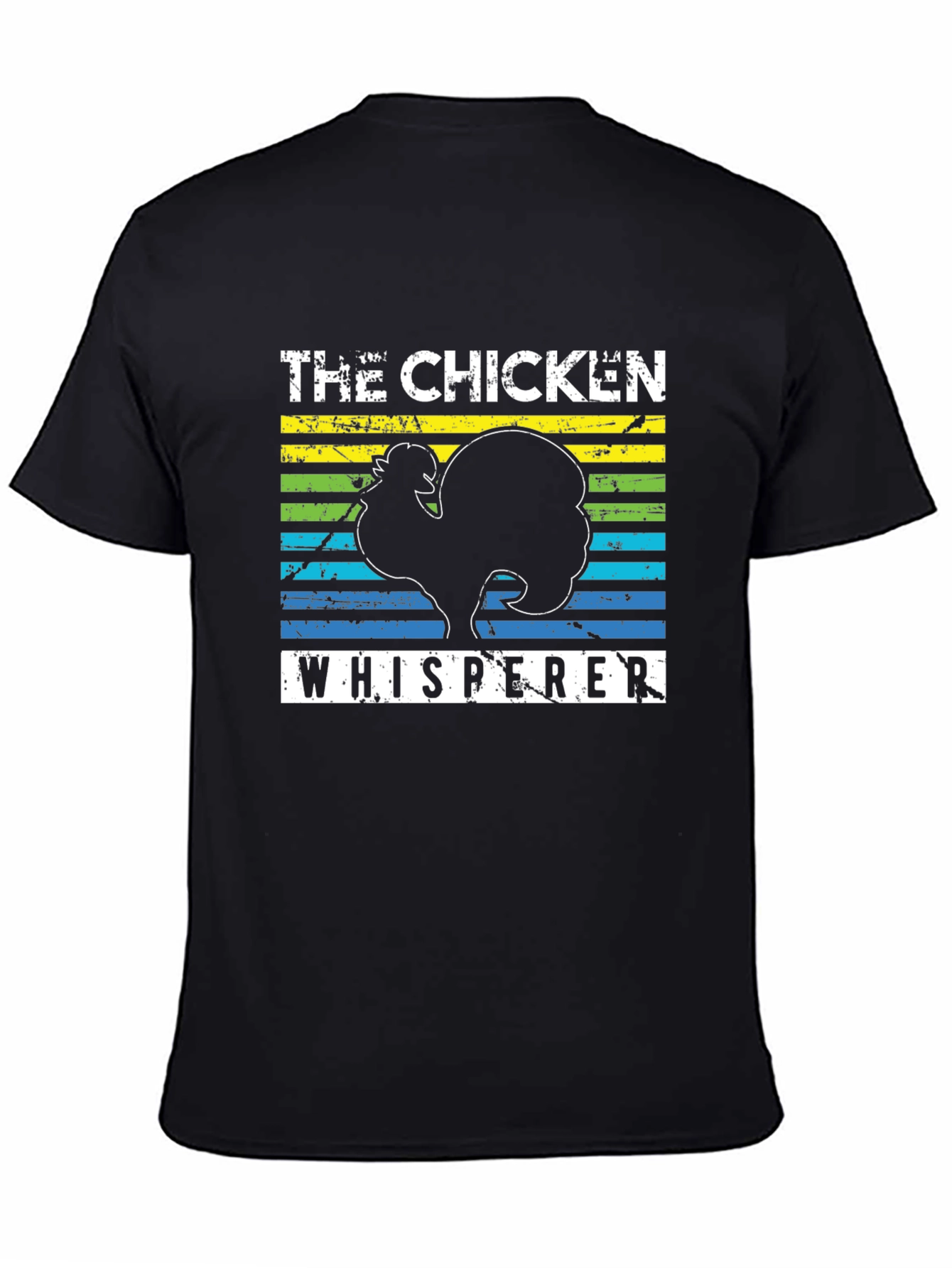 Chicken Whisperer Graphic Tee - Unisex Black T-Shirt