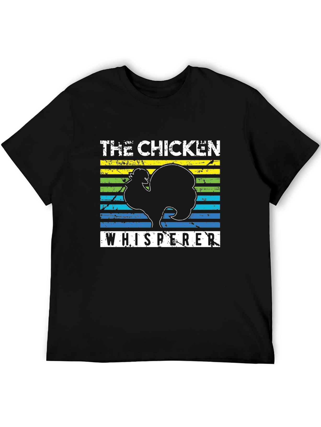 Chicken Whisperer Graphic Tee - Unisex Black T-Shirt
