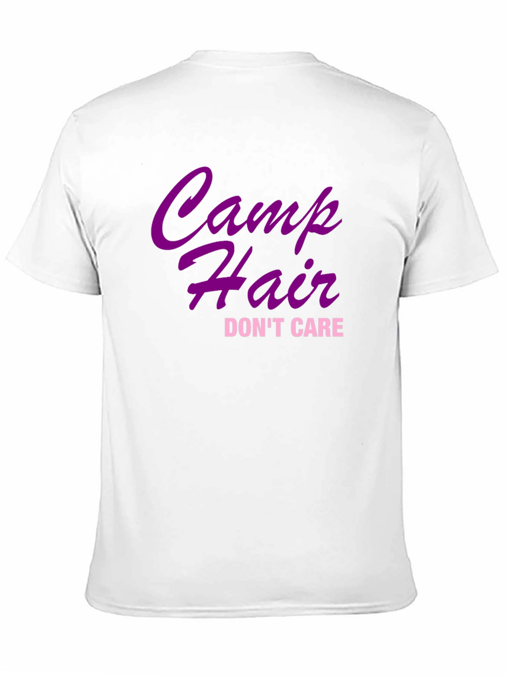 Camp Hair Dont Care Black T-Shirt