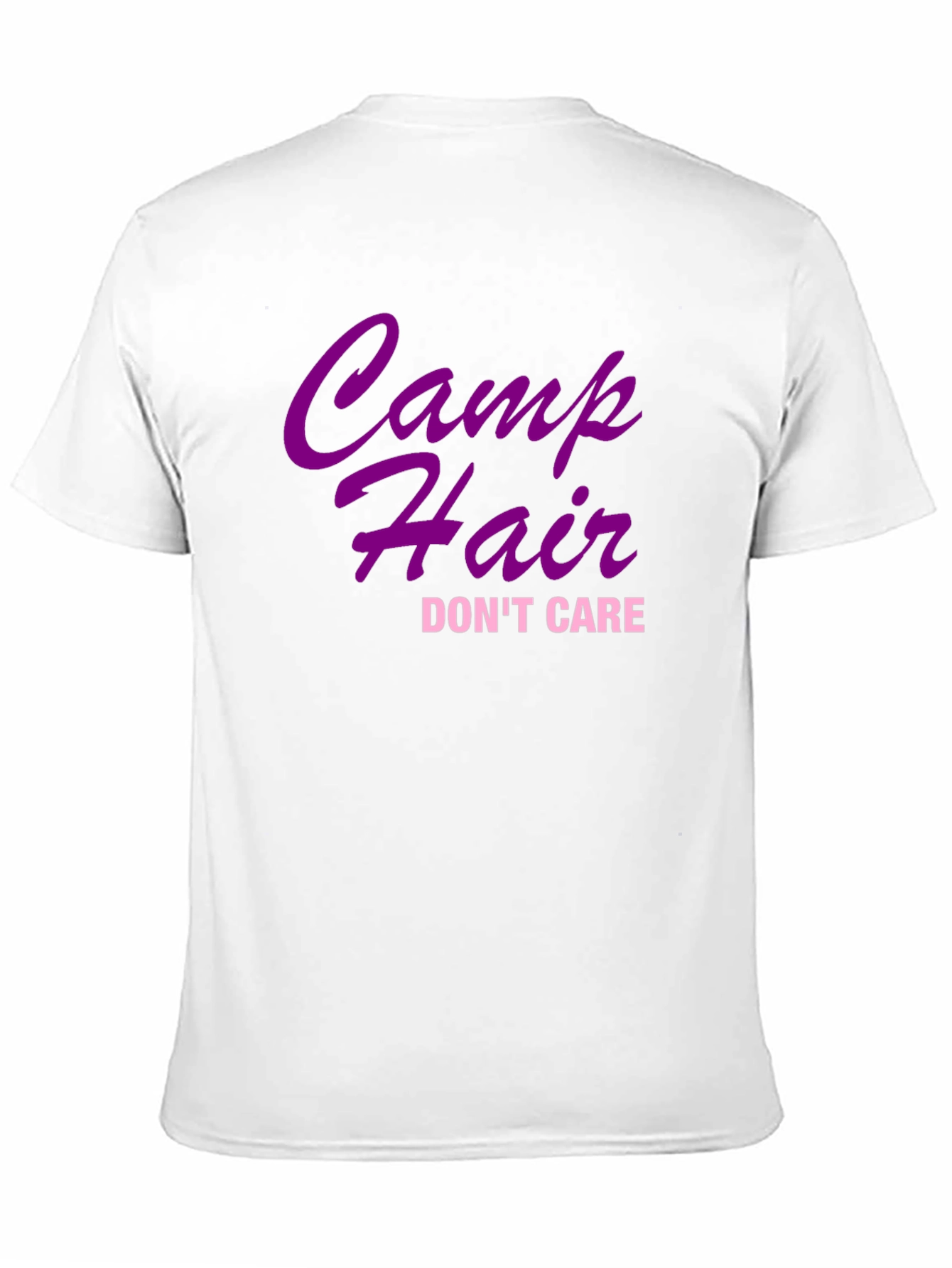 Camp Hair Dont Care Black T-Shirt