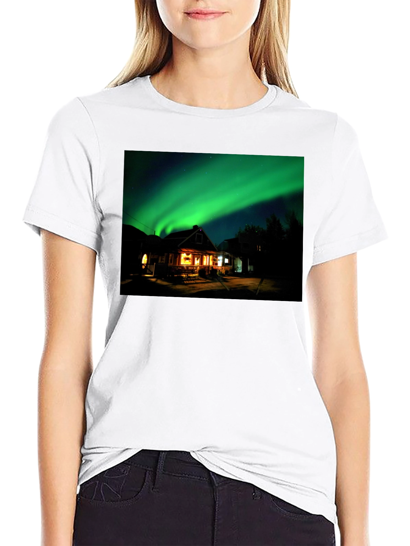 Aurora Borealis Graphic T-Shirt