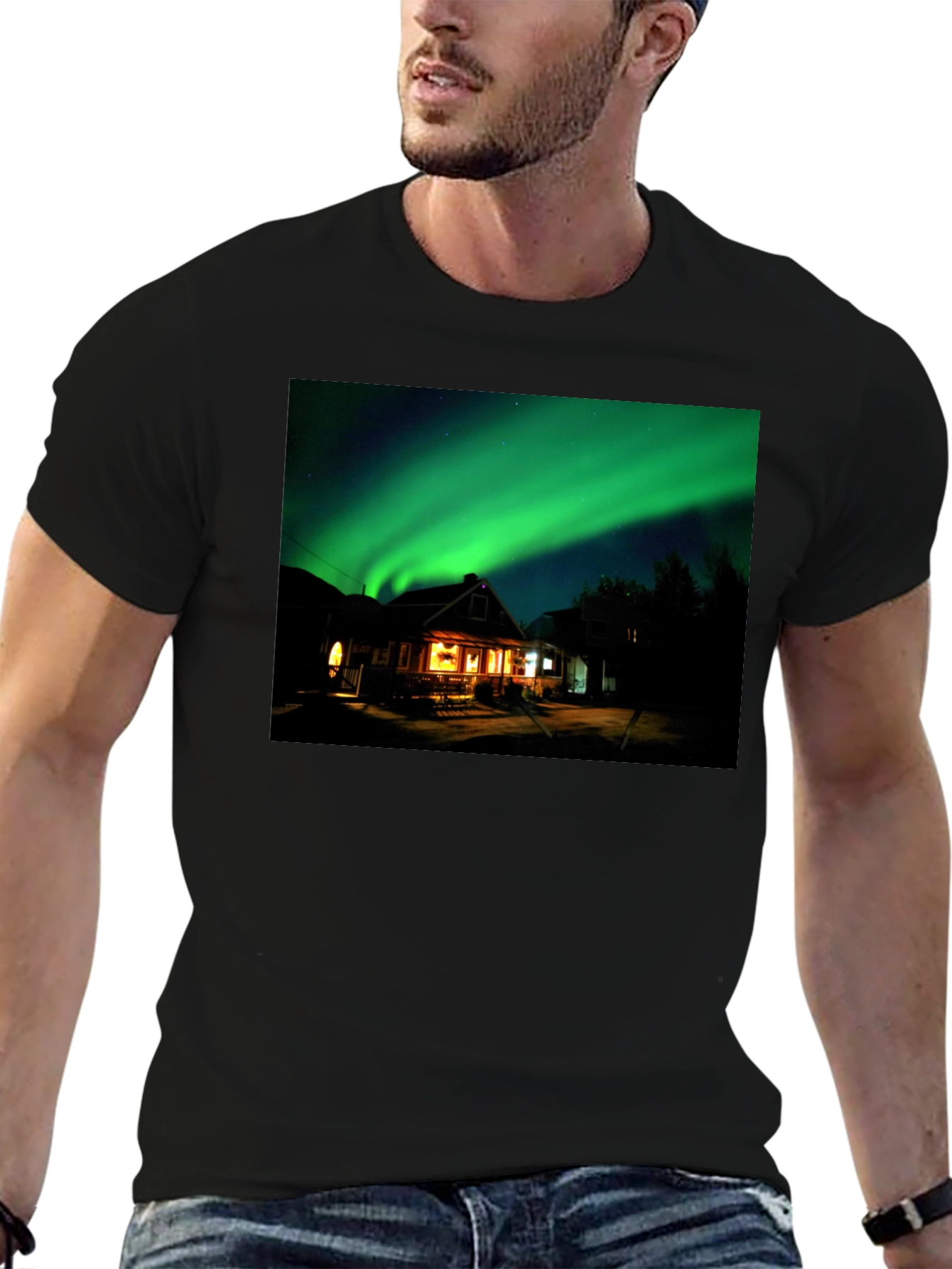 Aurora Borealis Graphic T-Shirt