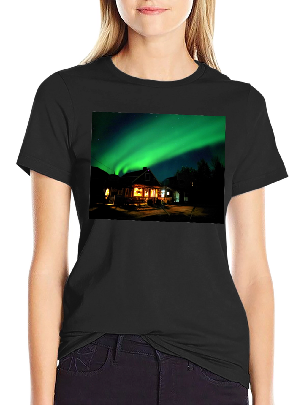 Aurora Borealis Graphic T-Shirt