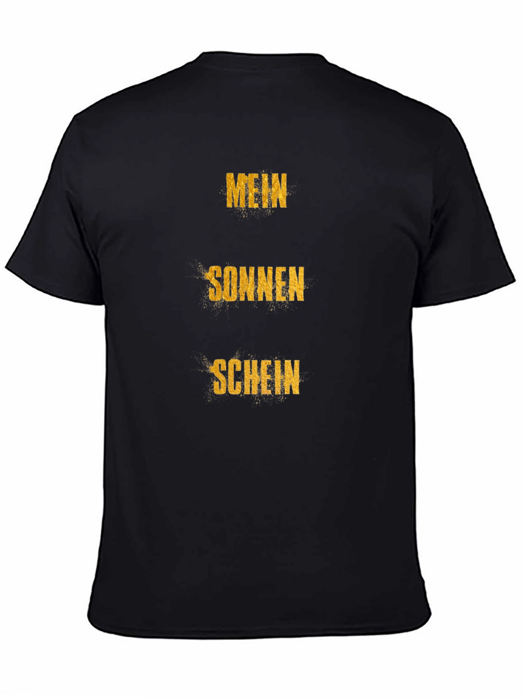 Mein Sonnenschein Graphic Tee - Black