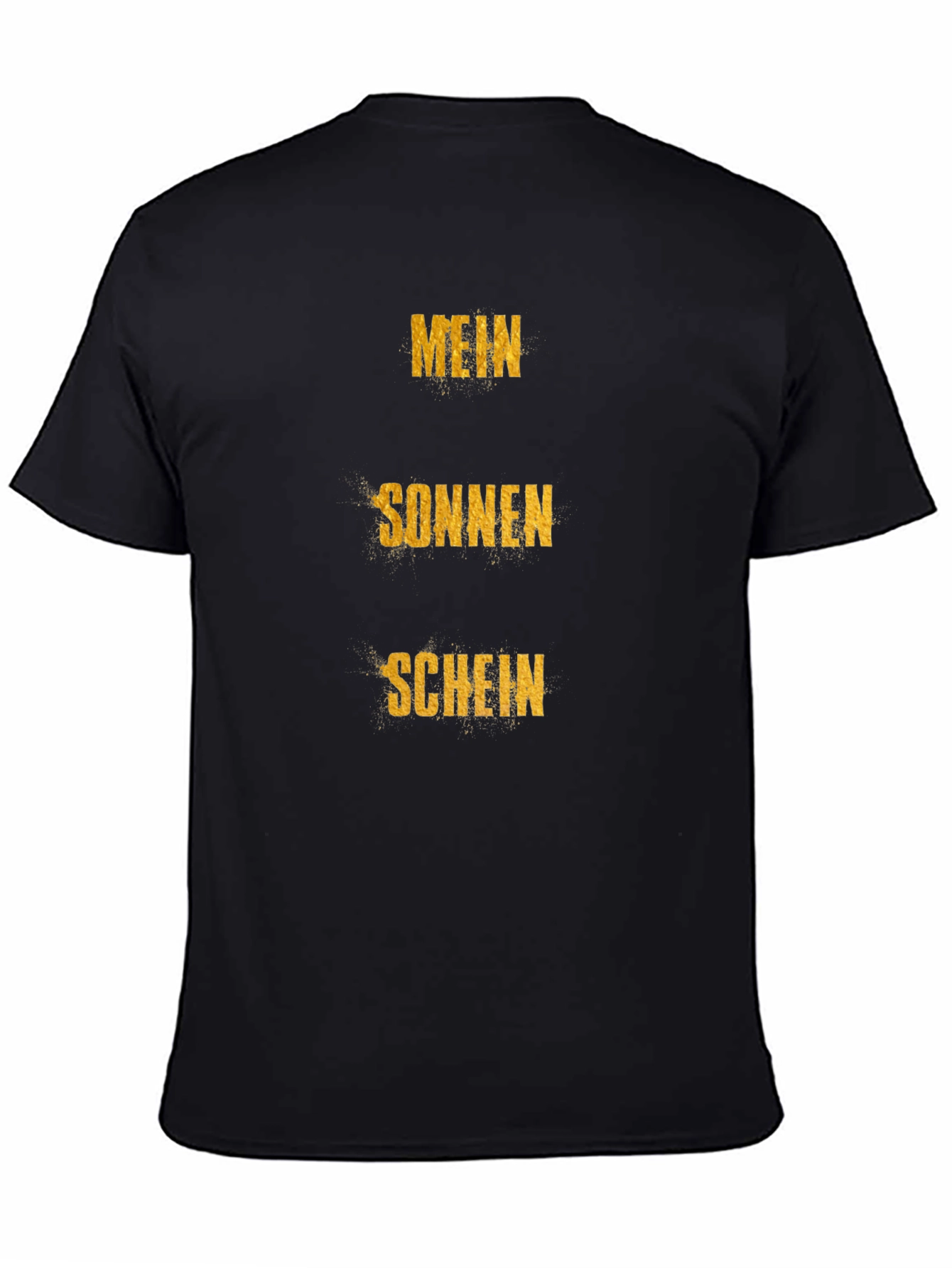 Mein Sonnenschein Graphic Tee - Black