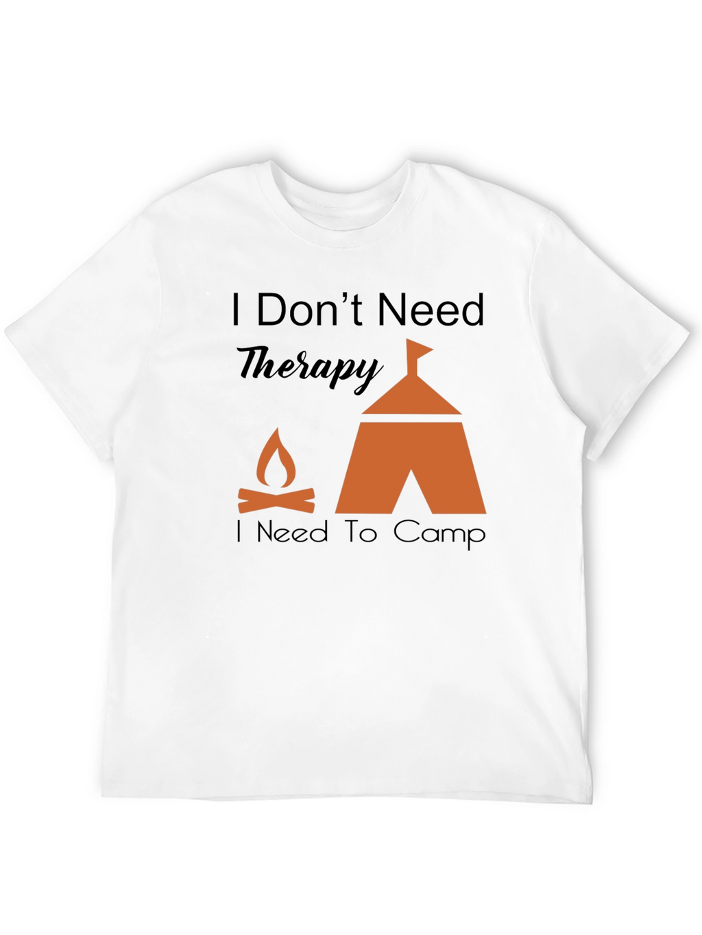 Camping Therapy Graphic T-Shirt