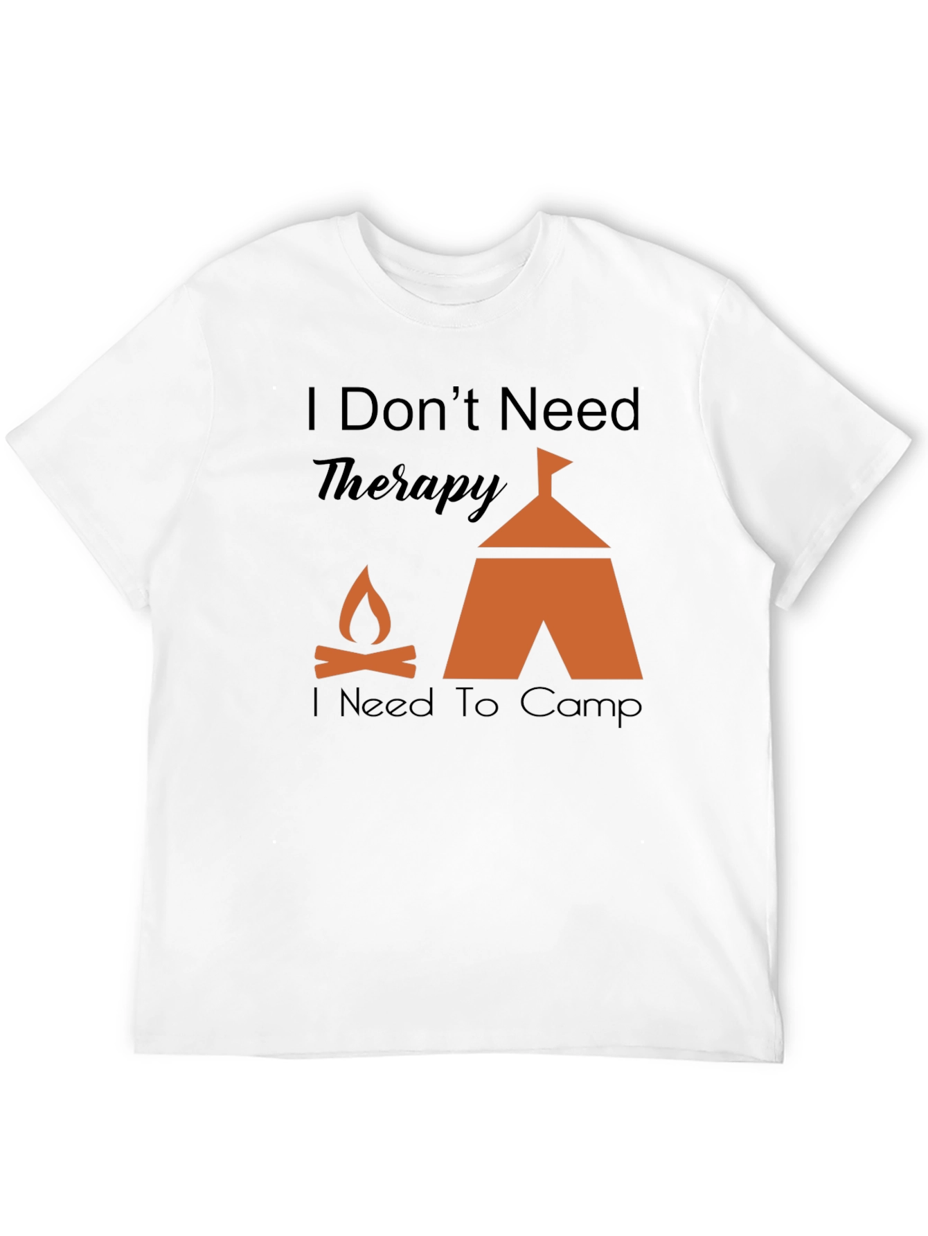 Camping Therapy Graphic T-Shirt